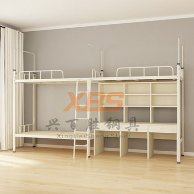 深圳新(xīn)款宿舍公(gōng)寓鐵床廠家,2018新(xīn)款鐵床 兩聯三人公(gōng)寓床 支持訂做